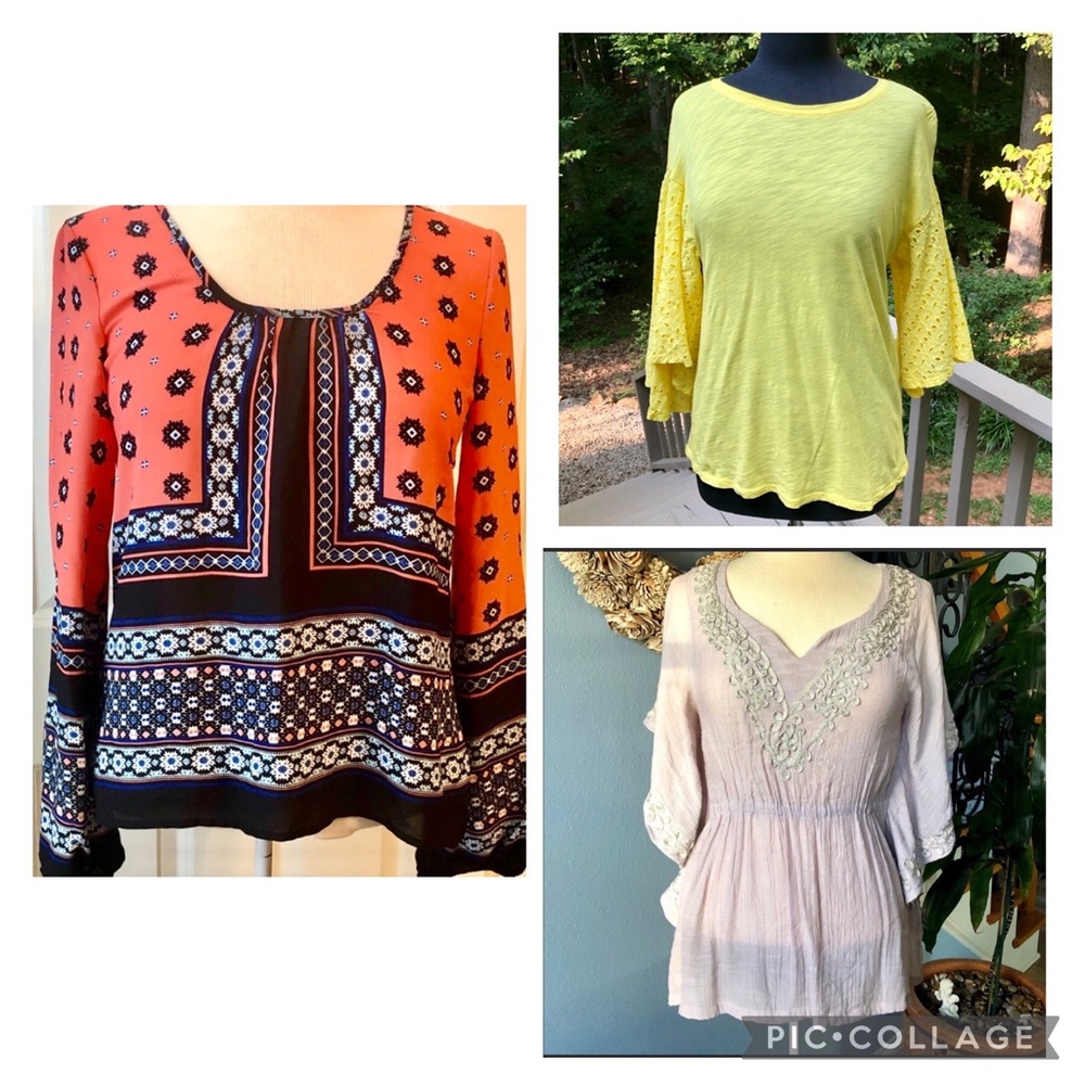 All 3 Size Small Tops for $18